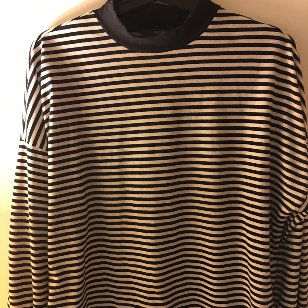Forever 21 long sleeve striped shirt
